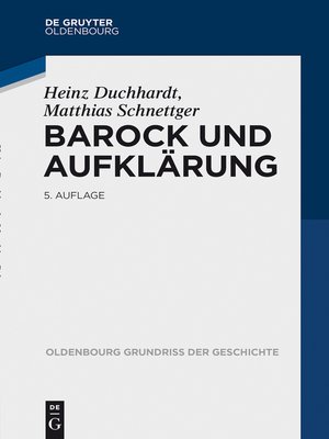 cover image of Barock und Aufklärung